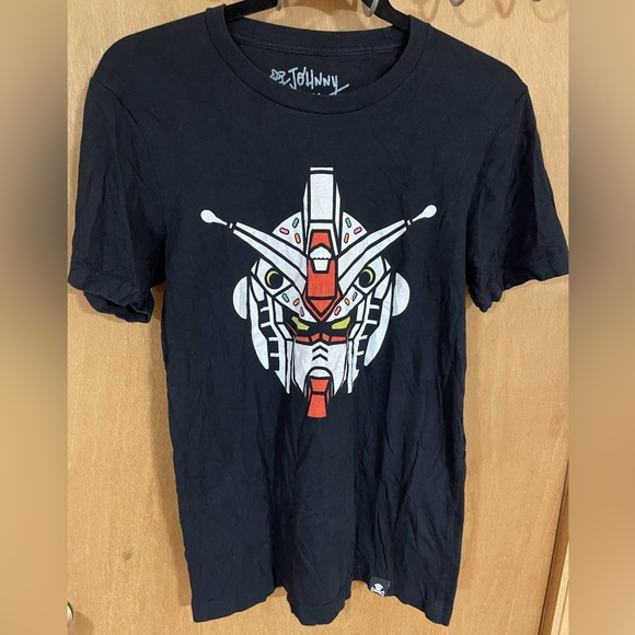 #3- JOHNNY CUPCAKEs- rare gundam printed t shirt - Picture 1 of 3
